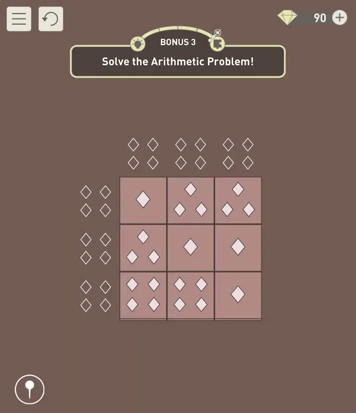 Бонусный уровень 3 «Реши арифметическую задачу!» в IQ Dungeon 2