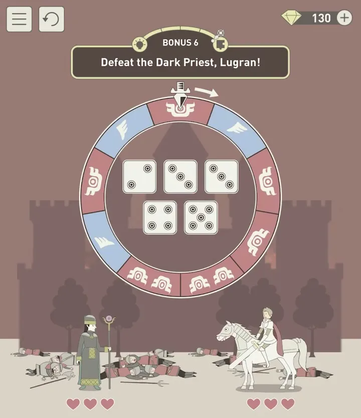 Бонусный уровень 6 «Победи темного жреца Луграна!» в IQ Dungeon 2