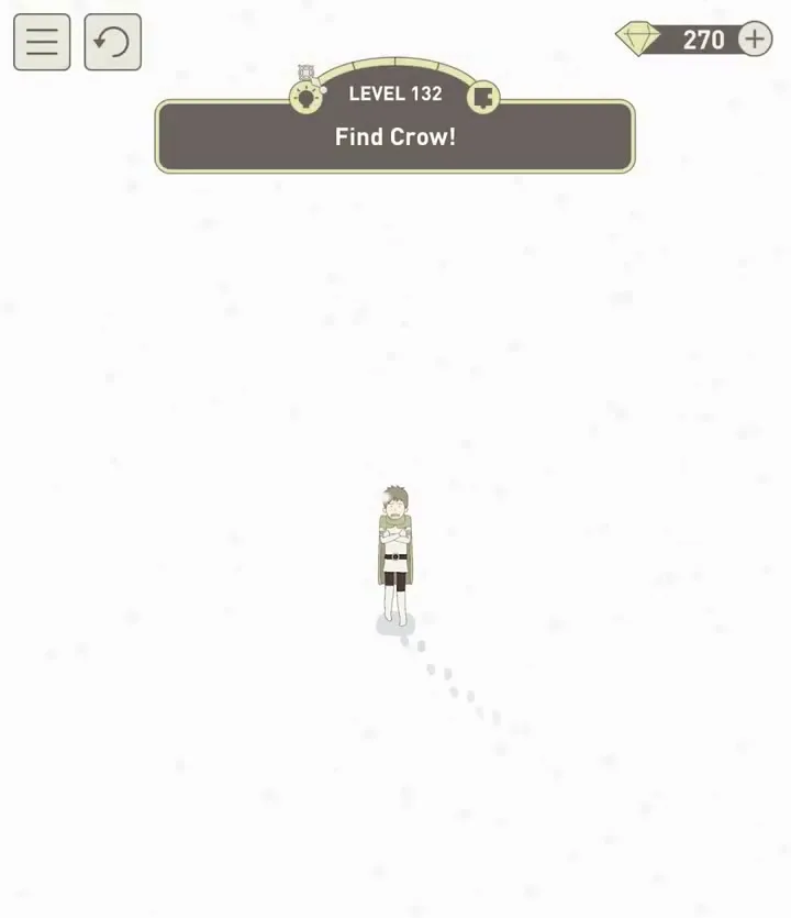 Уровень 132 «Найди Кроу!» в IQ Dungeon 2