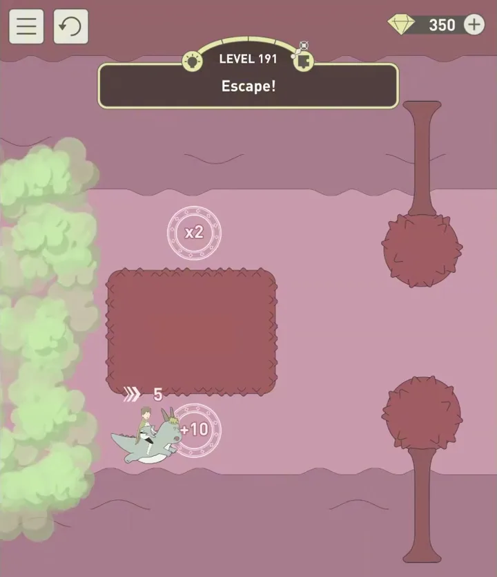 Уровень 191 «Выберись!» в IQ Dungeon 2