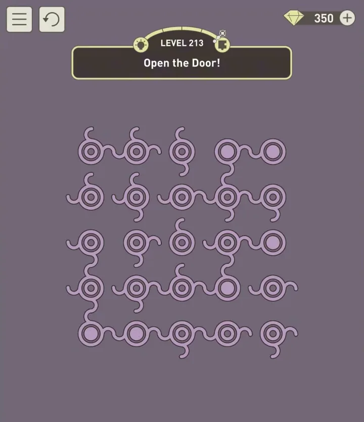Уровень 213 «Открой дверь!» в IQ Dungeon 2