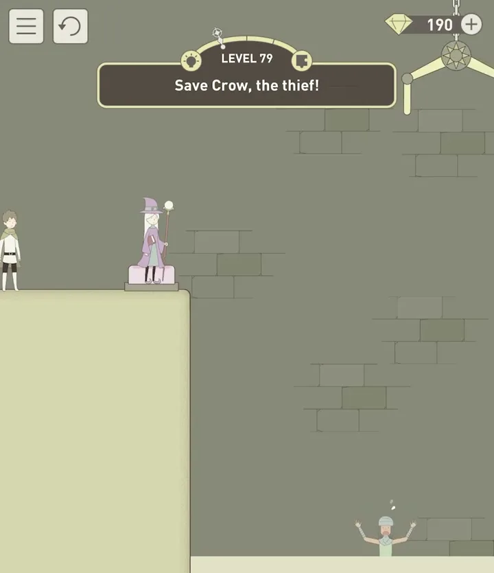 Уровень 79 «Спаси Кроу, вора!» в IQ Dungeon 2